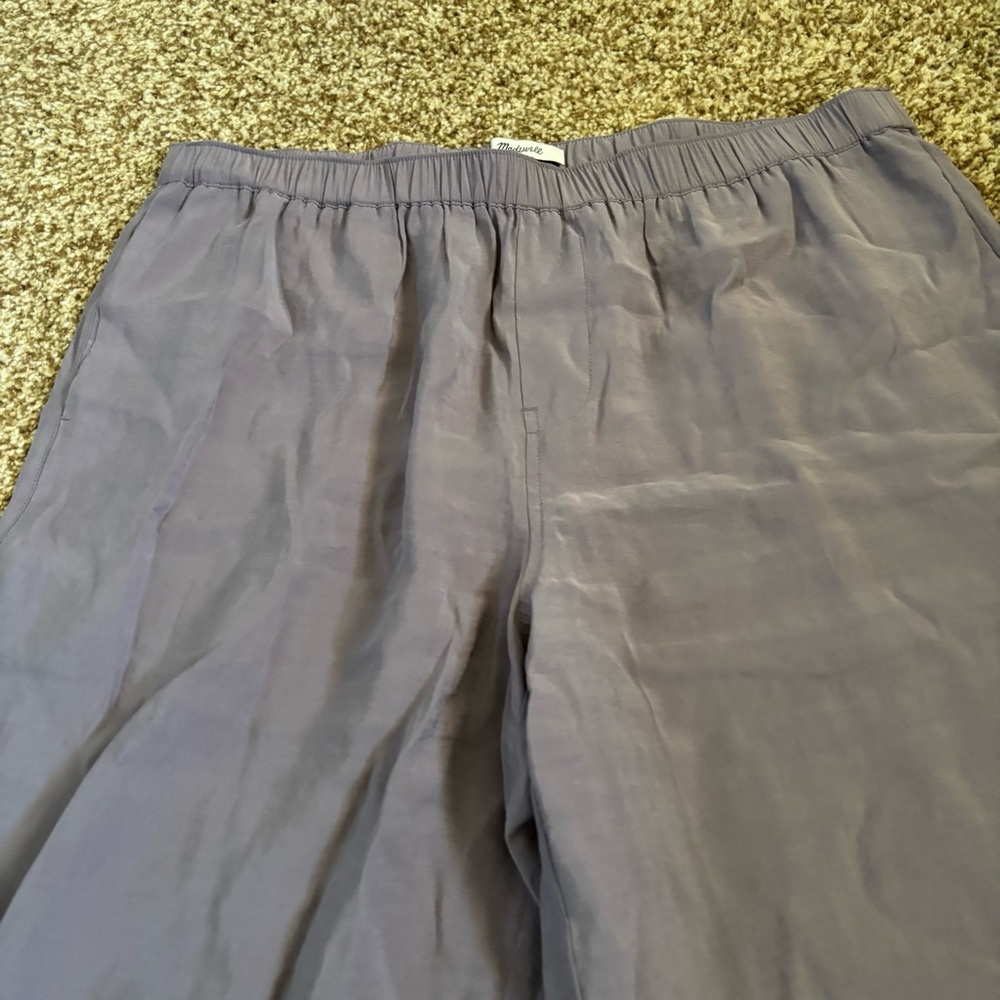 Madewell || Softdrape Modal Wide Leg Pull On Pants Size L - Picture 5 of 15